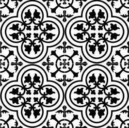 Digital Moroccan Tiles Code 41020 (300x300mm)