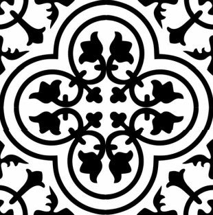 Digital Moroccan Tiles Code 41020 (300x300mm)