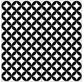 Digital Moroccan Tiles Code 41042 (300x300mm)