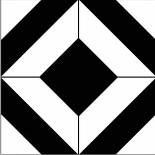 Digital Moroccan Tiles Code 41053 (300x300mm)