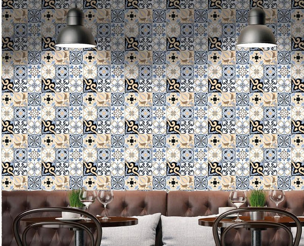 Digital Moroccan Tiles Code M 45 (300x300mm)