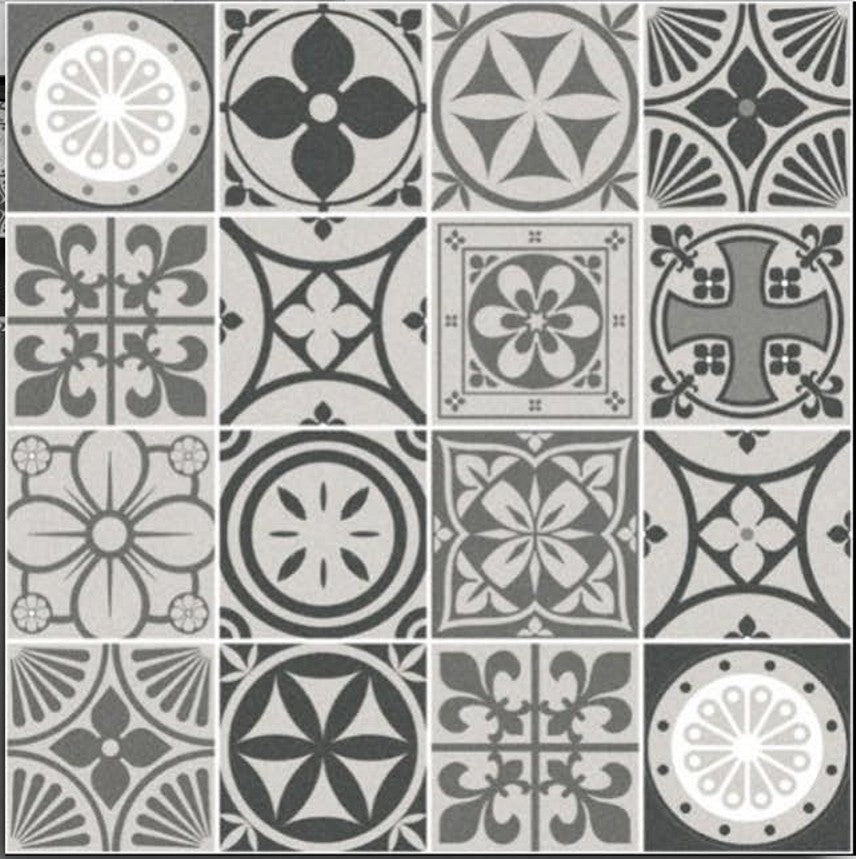 Digital Moroccan Tiles Code M 47 (300x300mm)