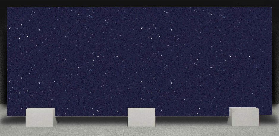 Kitchen Quartz Slab Camrola Code Azulite Star