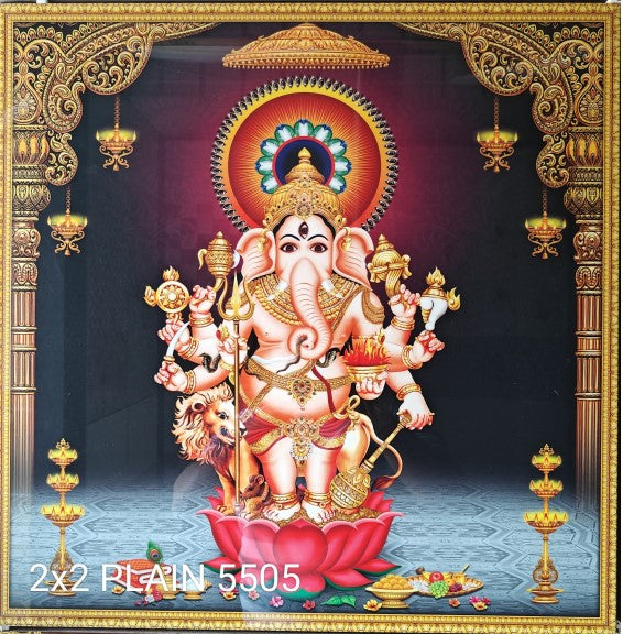 Digital Poster Tiles Code Plain 5505 (2X2 feet)