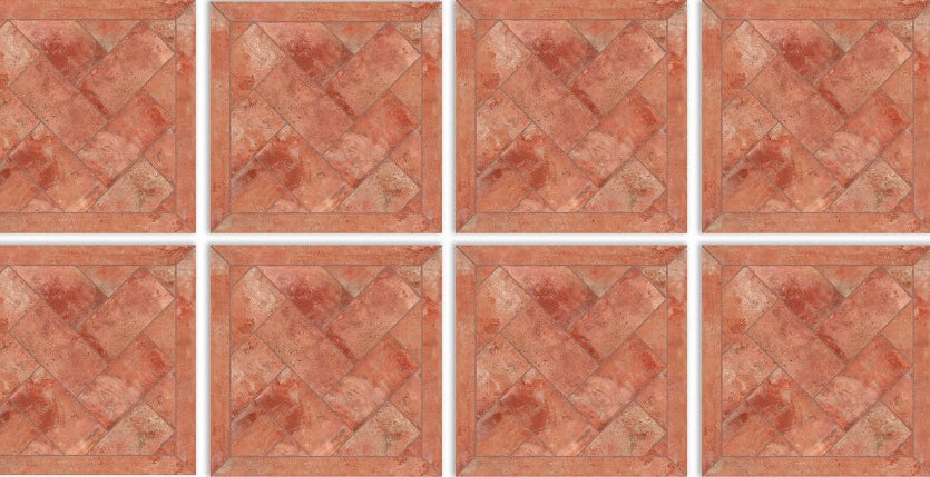 Digital Parking Tiles Code 501 Cotta (600X600 mm) 12mm