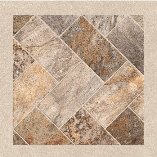 Digital Parking Tiles Code 502 Crema (600X600 mm) 12mm