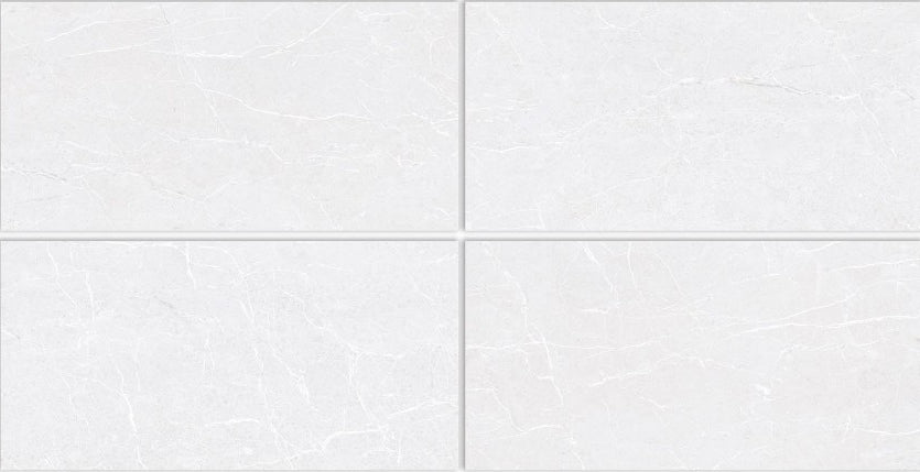 Digital Vitrified Tiles Code 5048 Bianco (600x1200 mm) Carving Endless
