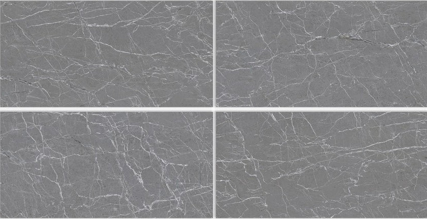 Digital Vitrified Tiles Code 5048 Grey (600x1200 mm) Carving Endless