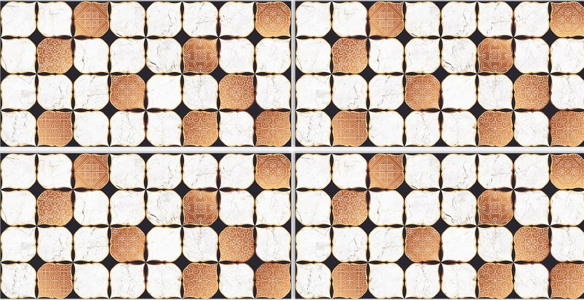 Digital Vitrified Tiles Code 5064 Décor (600x1200 mm) High Glossy Endless