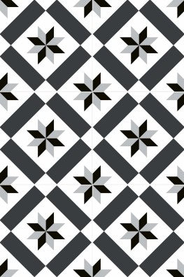 Digital Moroccan Tiles Code 51031 (300x300mm)