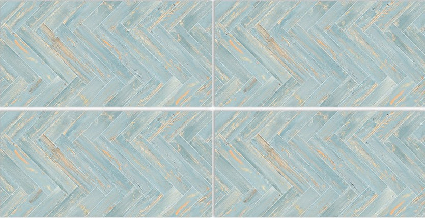 Digital Wooden Tiles Code 5123 Aqua  (600x1200 mm) Carving Endless