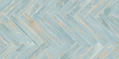 Digital Wooden Tiles Code 5123 Aqua  (600x1200 mm) Carving Endless