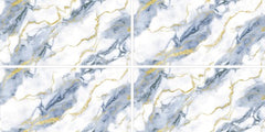 Digital Vitrified Carving Tiles Code 578 (600x1200 mm) Inky Carving