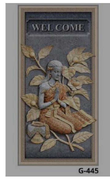 Digital Poster Tiles Code Plain G-445 ( 2x4 feet)