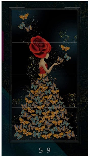 Digital Poster Tiles Code S-9 Plain (4X8 feet)