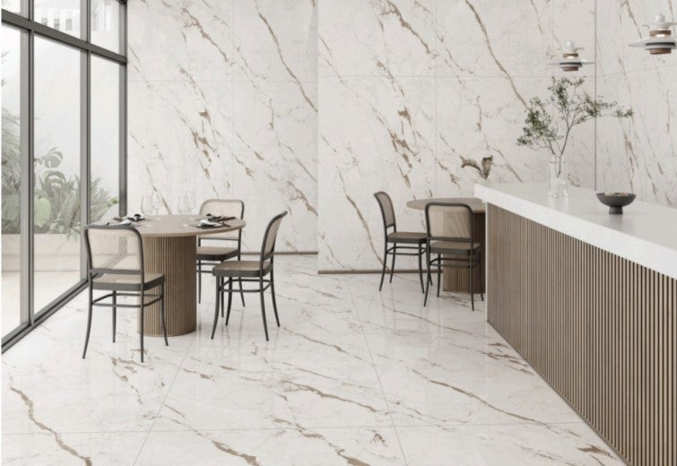 Digital Vitrified Tiles Code Rosalia (1200x1800 mm) Glossy Endless 15MM