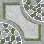 Digital Parking Tiles Code 7017 (400x400mm)