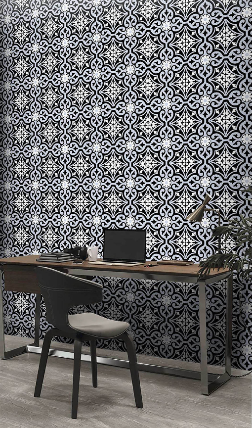 Digital Moroccan Tiles Code 7023 (300x300mm)