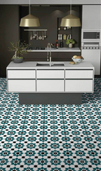 Digital Moroccan Tiles Code 7076 (300x300mm)