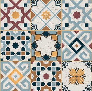 Digital Moroccan Tiles Code 71530 (300x300mm)