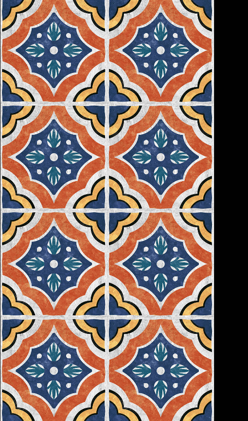 Digital Moroccan Tiles Code 7162 (300x300mm)