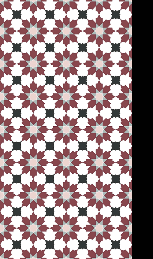 Digital Moroccan Tiles Code 7163 (300x300mm)