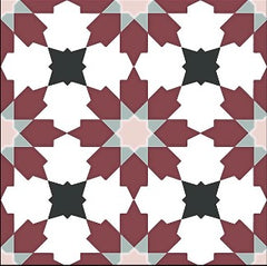 Digital Moroccan Tiles Code 7163 (300x300mm) Matt