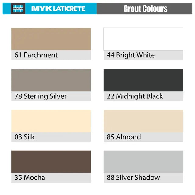 MYK Laticrete SP-100 Epoxy Tile Grout – Colour Powder Part C