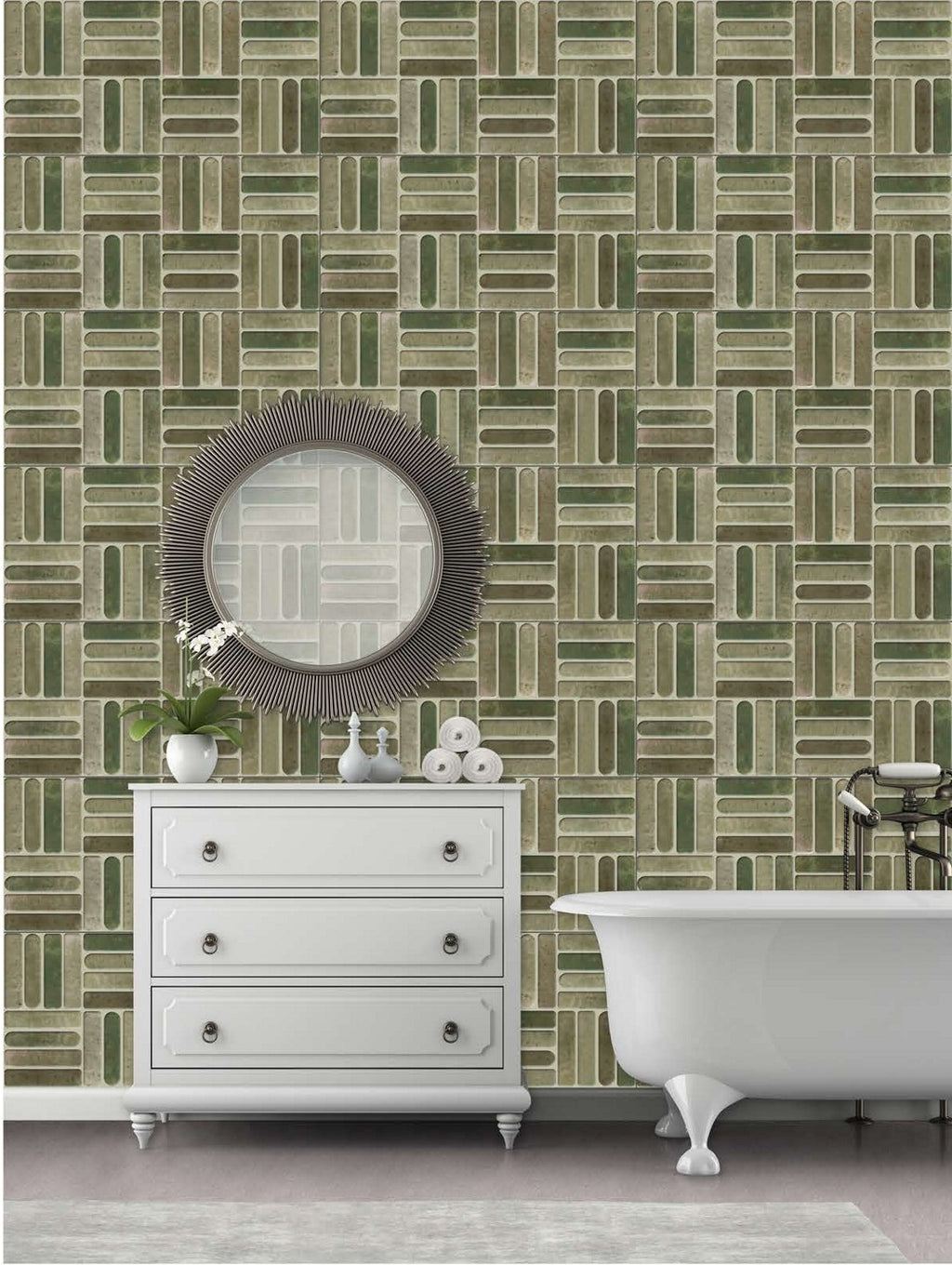 Digital Subway Tiles Code 8507 (300x600mm)