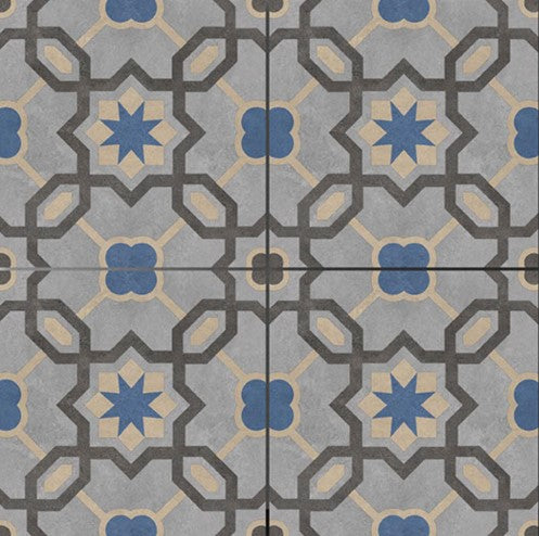 Digital Moroccan Tiles Code 9023 (600x600 mm)