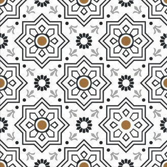 Digital Moroccan Tiles Code 9070 (600x600 mm)