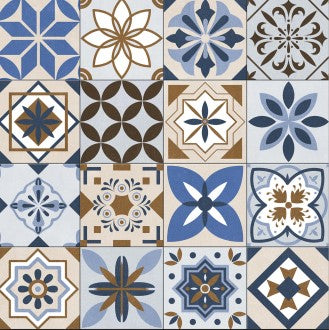 Digital Moroccan Tiles Code 9073 (600x600 mm)