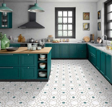 Digital Moroccan Tiles Code 91502 (300x300mm)