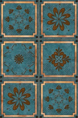 Digital Moroccan Tiles Code 91503 (300x300mm)