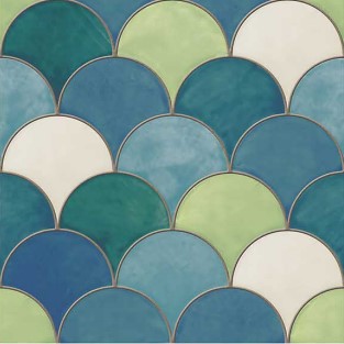 Digital Moroccan Tiles Code 91521 (300x300mm)