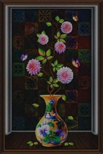 Digital Poster Tiles Code Embosed 36 (2X3 feet)