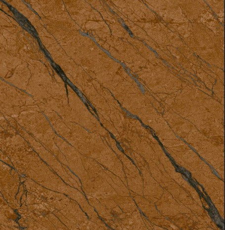 Digital Vitrified Carving Tiles Code Aleut Copper (600x600 mm) Carving