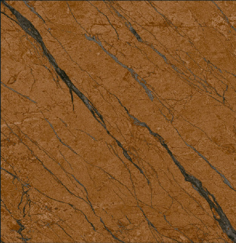 Digital Vitrified Carving Tiles Code Aleut Copper (600x600 mm) Carving