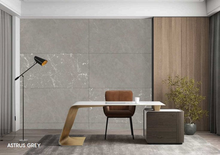 Digital Vitrified Tiles Code Astrus Grey (600x1200 mm)