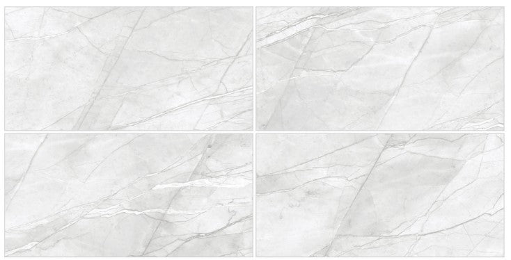 Digital Vitrified Tiles Code Avila Bianco (600x1200 mm) Carving Endless