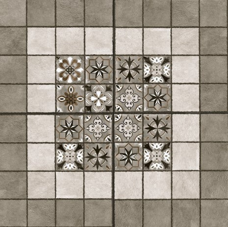 Digital Parking Tiles Code Berlin Nero D (600X600 mm) 12mm