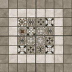 Digital Parking Tiles Code Berlin Nero D (600X600 mm) 12mm