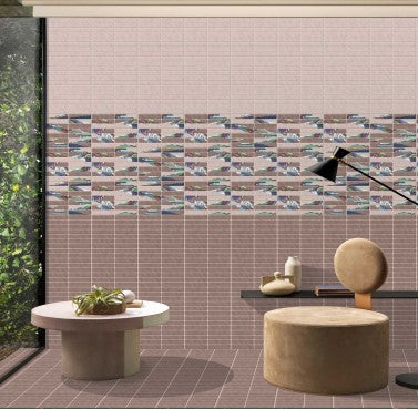 Digital Subway Tiles Code Blash-214 (300x300mm)