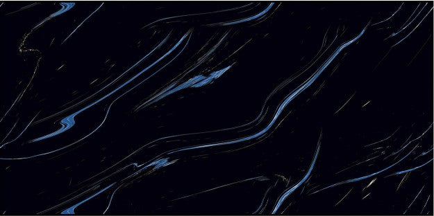 Digital Vitrified Tiles Code Blue Wave Endless (600x1200 mm) High Glossy