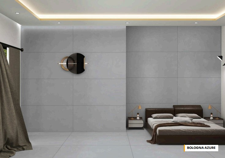 Digital Vitrified Tiles Code Bologna Azure  (600x1200 mm)