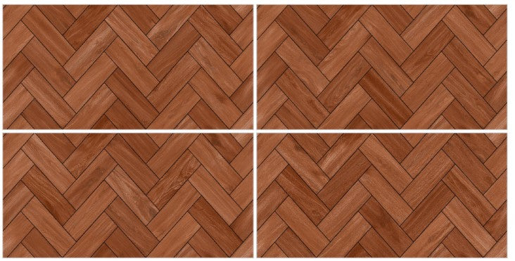 Digital Wooden Tiles Code Bricks Wood Brown (600x1200 mm) Carving Endless