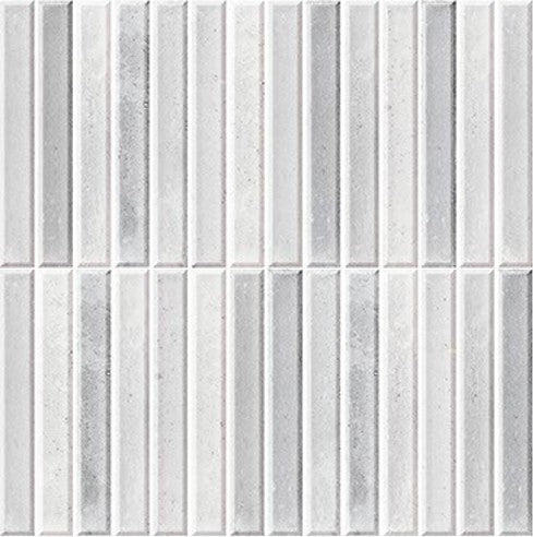 Digital Subway Tiles Code Bissel Cosmo Bianco (300x300mm)