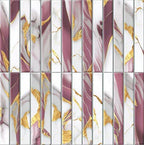 Digital Subway Tiles Code Bissel Cosmo Damson (300x300mm)
