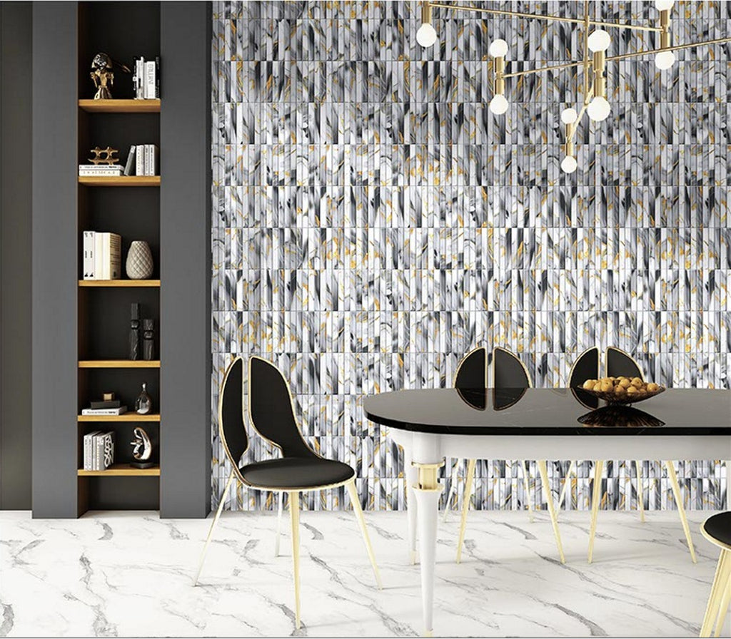 Digital Subway Tiles Code Bissel Cosmo Raven (300x300mm)