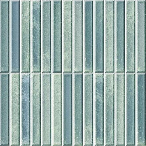 Digital Subway Tiles Code Bissel Cosmo Sage (300x300mm)